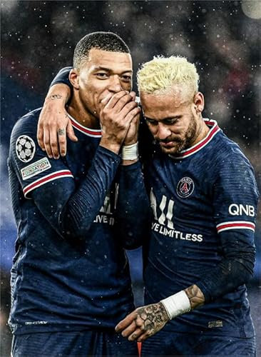 1000 Piece Puzzle Soccer Players 7 and 10 Poster for Adults Family Educational Toys Kn638 26x38cm