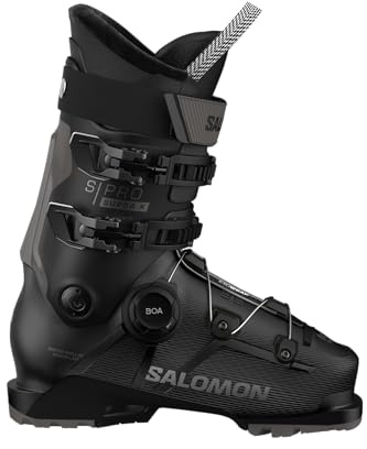 Salomon ALP. Boots S/PRO Supra BOA X100 Black/Dark Grey MET./Dark Grey MET. - 29
