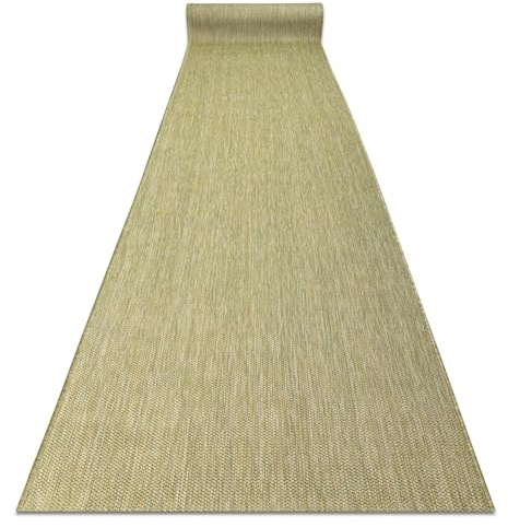 rugsx Läufer SISAL SION flachgewebt Küche Balkon Terrasse grün 120x200 cm