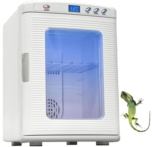 Professional Digital Thermostat Incubator with LED Lighting for Reptile Breeding and Temperature Control