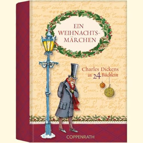Ein Weihnachtsmärchen: Charles Dickens in 24 Büchlein (Adventskalender)