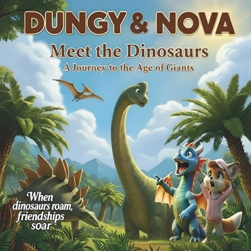 Dungy & Nova meet the dinosaurs