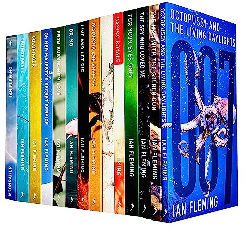 Ian Fleming James Bond 007 Collection 14 Bücher-Set