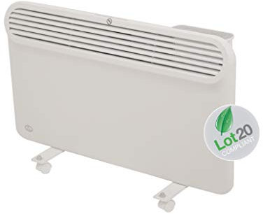 Prem-i-air Slimline, Wall and Floor Mounting Programmable Panel Heater With Silent Operation (Lot 20 Compliant) 1.5 kW