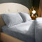 Silentnight Teddy Fleece Fitted Sheet Single - Silver Teddy Bear Fleece Bottom Sheet Warm Cosy Fluffy Winter Fitted Sheet Deep Fitting with Elasticated Corners - Single - Silver