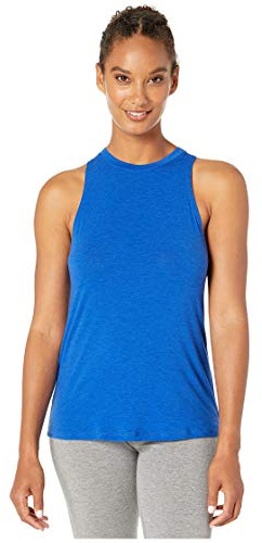 New Balance Women's Transform Tank Top, Vivid Cobalt Heather, Small