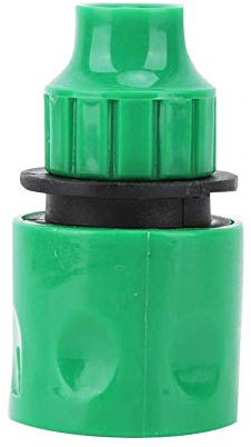 10 STÜCKE Kunststoff Gartenbewässerung Fitting 3/8 Wasserschlauch Wasserhahn Stecker Schnellkupplung MEHRWEG VERPACKUNG