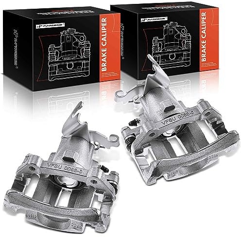 A-Premium Disc Brake Caliper Assembly with Bracket Compatible with Ford Mustang 2005-2014 Rear Side 2-PC Set