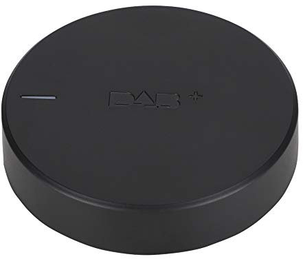 USB-Anschluss DAB + Empfänger, Plug-and-Play-Auto DAB/DAB + Box-Radioempfängeradapter mit verstärkter Antenne für Android 5.1 oder höher Dedicated