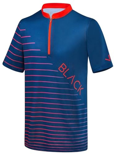 Black Crevice Herren MTB Shirt, Navy/red, XXL
