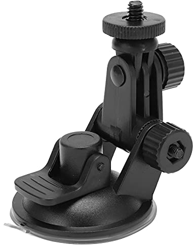 Goshyda Staffa di Montaggio per Auto Dash Cam, Supporto a Ventosa per Action Cam Portatile Supporto a Ventosa per Supporto in Vetro con Testa a Sfera Regolabile, per Action Cam