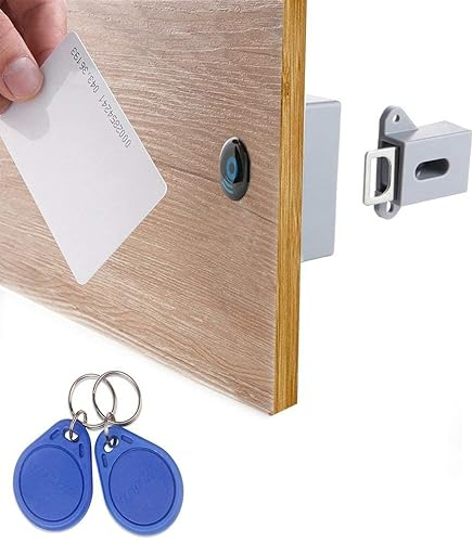Gokelomg Oculto Rfid Apertura Libre Sensor Inteligente Gabinete Cerradura Armario Armario Zapato Cajón Cajón Cerradura de Puerta Cerradura Electrónica Oscura