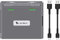 YUNIQUE GREEN-CLEAN-POWER - Ladegerät Kompatibel mit DJI Mavic Mini 2/Mini SE | Zweiwege-Ladehub | USB-C Aufladung für Drohnenbatterien, Grau