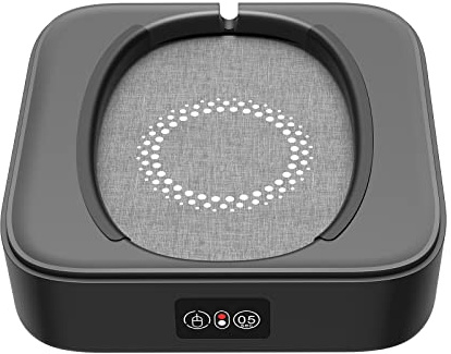 EAXBUX Undetektable Souris mécanique Jiggler avec écran LED, boutons marche/arrêt et réglage de la fréquence de mouvement, simulateur de mouvement automatique de la souris