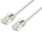 ROLINE Câble Patch U/FTP DataCenter Cat.6A (Class EA), LSOH, Slim, Blanc, 0,3 m