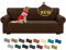 XINEAGE Sofabezug 3 Sitzer, High Stretch Sofaüberwurf für Wohnzimmer, Moderne Sofaüberzug, Jacquard Sofa überzug für Hunde, Haustiere, Rutschfester Sofa Cover (3 Sitzer, Kaffee)