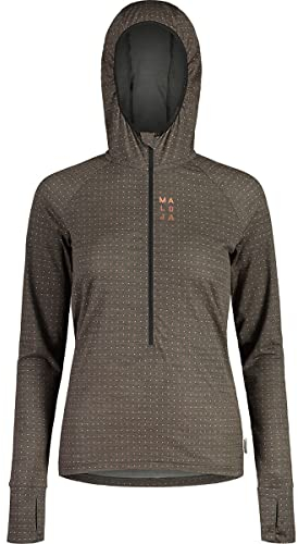 Maloja Damen VajoletM. Hoodie, Moonless, L