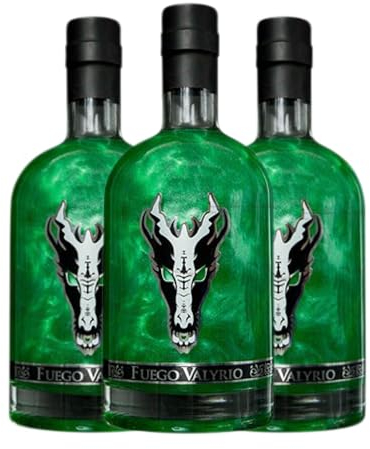 Licores Fuego Valyrio 70 cl (Caja de 3 Botellas de 70 cl)