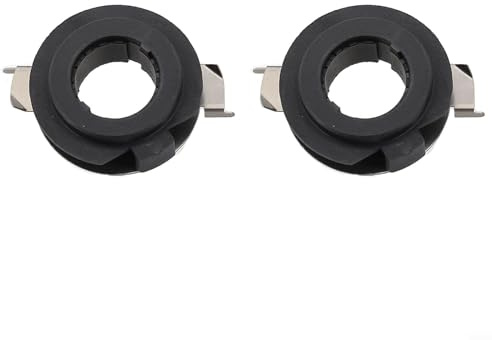 Emiif 2 x H7 LED-Sockel-Adapter für Mercedes, verhindert das Herunterfallen der Glühbirne, einfache Installation, 1570161815