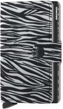 Secrid Miniwallet Zebra - Light Grey