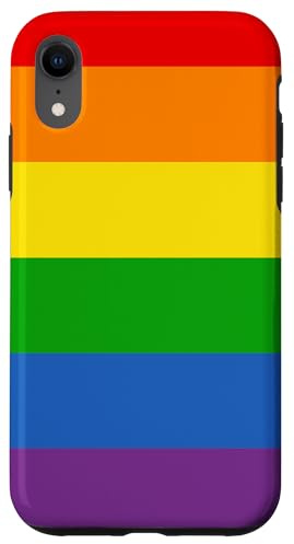 Handyhülle Regenbogen Regenbogenfarben bunt Regenbogenfahne Hülle für iPhone XR