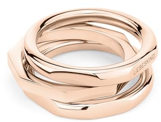 Liebeskind Berlin Ring-Set LJ-1496-R-54 IP Gold