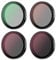JJC 4 Pack ND CPL Filter Kit Kompatibel mit DJI Osmo Action 5 Pro 4 3 Kamera, ND8 ND16 ND32 Mehrfach Beschichtet Neutraldichte Festfilter Zirkularpolarisator Action 5 Pro Action 4 3 Zubehör