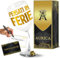 Aurìca Calice Vino Personalizzato PENSATI IN FERIE - Bicchiere Piegato In Cristallino Da 440 Ml Per Evadere... Almeno Con La Fantasia! Un Regalo Originale Per Chi Ama Il Relax (E Brindare!)