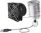 Fravsiu Bathroom Exhaust Fan, Usb-Powered Inline Booster, Adjustable Speed Air Extractor, Removes and Odors, Mini Ventilation Blower for Home, Kitchen, Toilet Use, 3.1x3.1x2.6 Inches