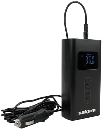 Sakura SS5555 Rechargeable Digital Tyre Inflator With Power Bank