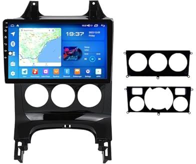 Autoradio Android 11 2 DIN pour Peugeot 3008 (2009-2015) : Radio multimédia 9, 4G, Bluetooth, Commandes au Volant, CarPlay et écran Tactile.