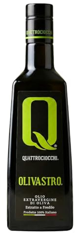 Quattrociocchi Olivastro | Olio extravergine di oliva, varietà Itrana - Flacone da 500 ml