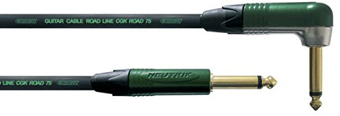 Cordial Encore 6m Straight to Angled Instrument and Guitar Cable