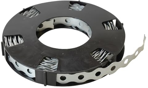 ForgeFix Contractor Fixing Banding | 17mm x 0.7 x 10M | Galvanised | Bag 1