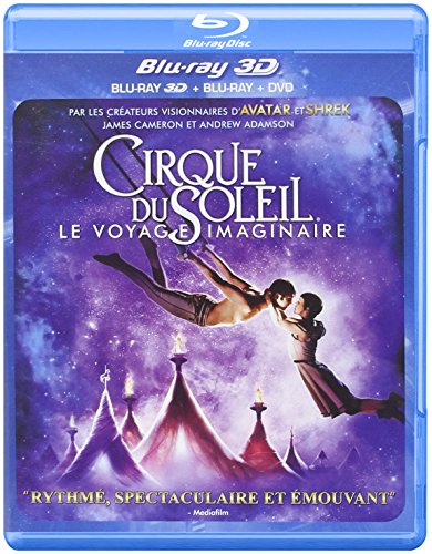 Cirque du Soleil : le voyage imaginaire [Combo Blu-ray 3D + Blu-ray 2D]