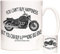 Motorbike Gift Mug. You Can't Buy Happiness Buy You Can Buy A BIG BIKE and that's pretty close. Biker Gift Mug. 11oz ceramic mug for motorcycle riders