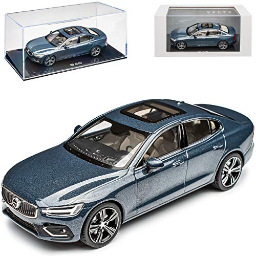 Volvo S60 Limousine Denim Blau 3. Generation Ab 2018 1/43 Norev Modell Auto