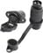 Yuanjoy 12v 24v KFZ Anhänger Stecker Steckdose 3 polig Satz - DIN 9680 - Schwarz - Wasserdicht