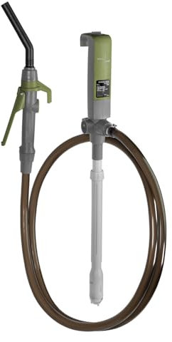 TERA PUMP Next Gen 2 x leistungsstärkere wiederaufladbare Akku-Flüssigkeitstransferpumpe (bis zu 20 % schnellerer Durchfluss, 10,3 Liter/min), präzise Düse, extra langer 3 m Schlauch für E85, Gas,