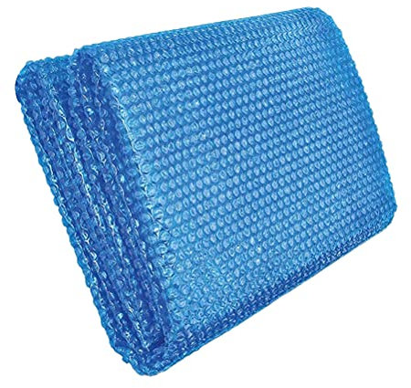 Cubierta Solar Piscina, Cobertor Piscina, Manta Cubierta Lona Solar Mantas Solares, Cubierta Solar Piscina Azul isotérmica de Burbujas Cobertor Protección
