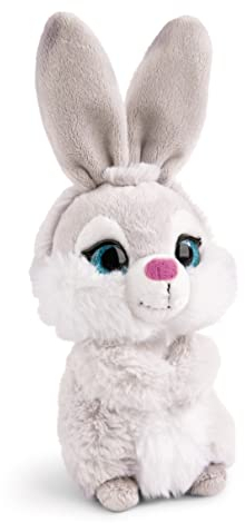 NICI Kuscheltier Hase Fynn Fluffy 16cm sitzend Green