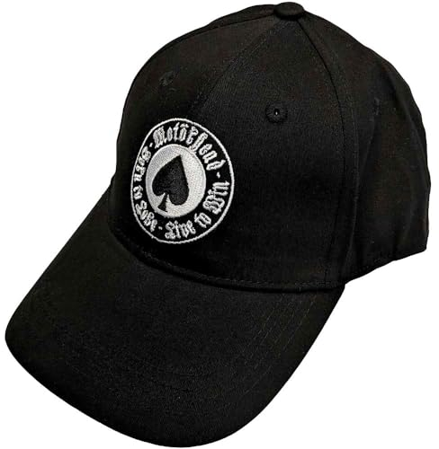 Rock Off officially licensed products Motorhead Born to Lose Baseball Cap One Size