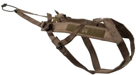 Non-Stop Dogwear Freemotion Hundegeschirr, Arbeitshund, Olivgrün, Größe 8