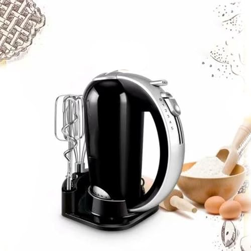JOSBY Sbattitore Elettrico a 5 velocità, sbattitore Manuale da Cucina da 300 W per Dolci, Design di espulsione con Un Pulsante, con Custodia e 6 Accessori in Acciaio Inossidabile