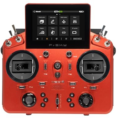 FrSky Tandem Tandem X20R Dual 2.4G TW RF Mode und unterstützt TW Access R9 Modi (Kirschrot)