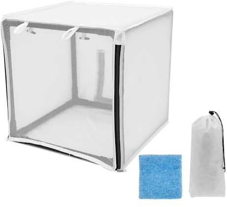 BOBASH Cabine de pulvérisation portable avec rideau et sac de rangement - Cabine de pulvérisation amovible pour garage, studio, cour, meubles, pièces de voiture, projets de peinture par pulvérisation