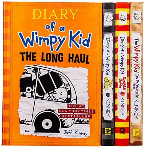 Diary of a Wimpy Kid Box of Books (9–11 plus DIY)