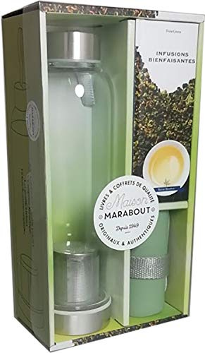 Coffret Mon infusion nomade: Avec 1 gourde à infuser, 1 néoprène hermétique