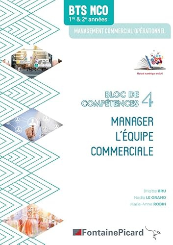 Manager l'équipe commerciale BTS MCO bloc de compétences 4