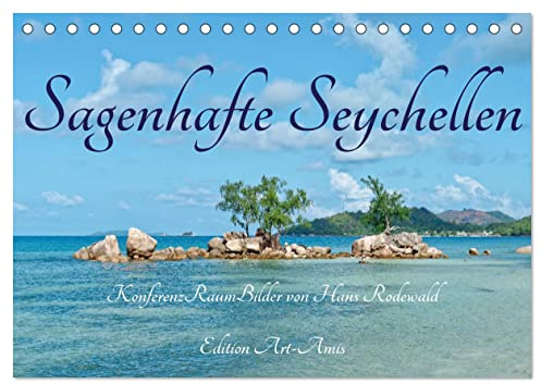 Sagenhafte Seychellen - Idylle im Indischen Ozean (Tischkalender 2026 DIN A5 quer), CALVENDO Monatskalender: Sonne, Strand und Meer für alle, die das Paradies suchen (CALVENDO Natur)